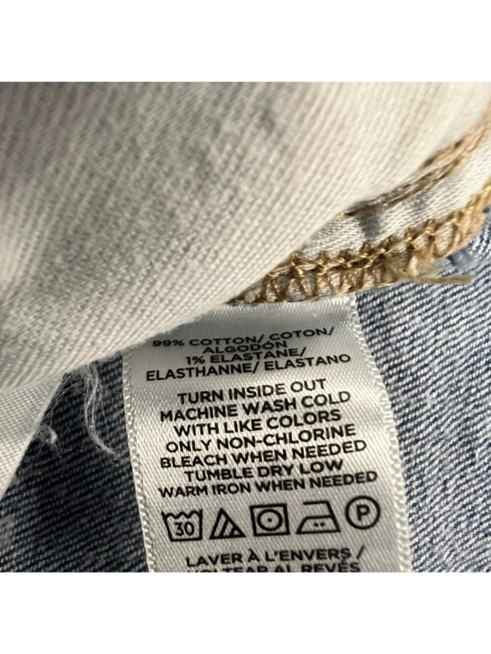 Loft Womens Girlfriend Jeans Mid Rise Five Pocket Size 8/29